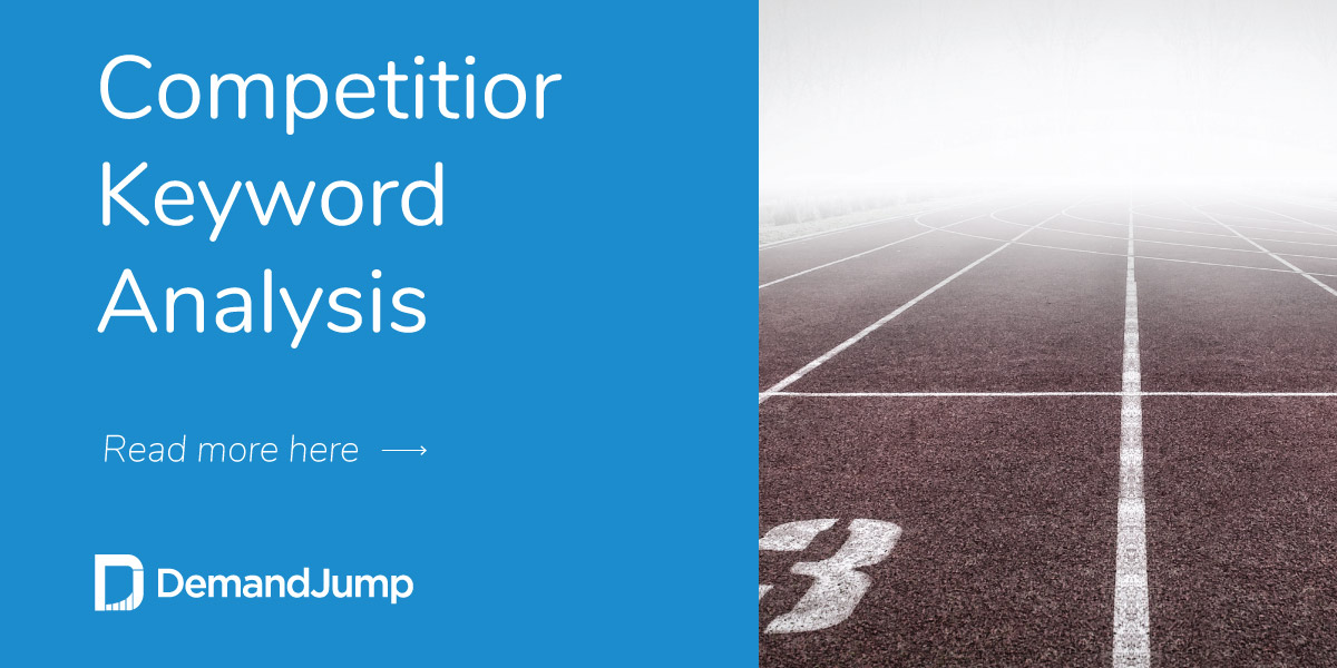 Competitor hot sale keyword analysis